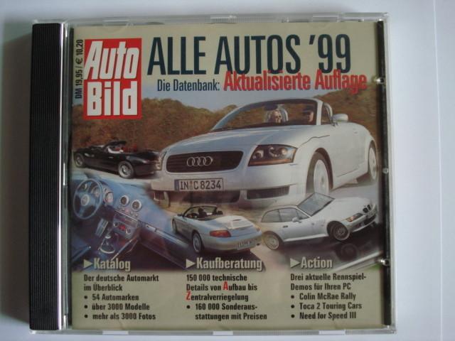 Auto Bild Alle Autos '99 1999, Envoi, Comme neuf, Général