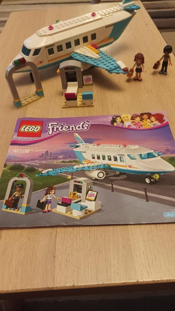 Lego Friends 41100 - Heartlake City privévliegtuig, Ophalen of Verzenden, Gebruikt, Complete set, Lego