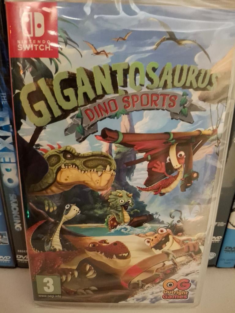 Jeu switch gigantosaurus dino sports, Ophalen, Nieuw