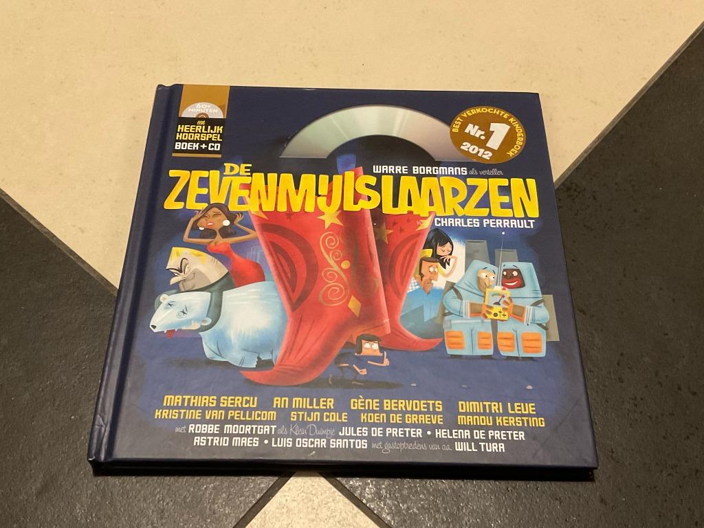Geluidshuis Heerlijk Hoorspel De zevenmijlslaarzen, Boeken, Ophalen of Verzenden, Cd