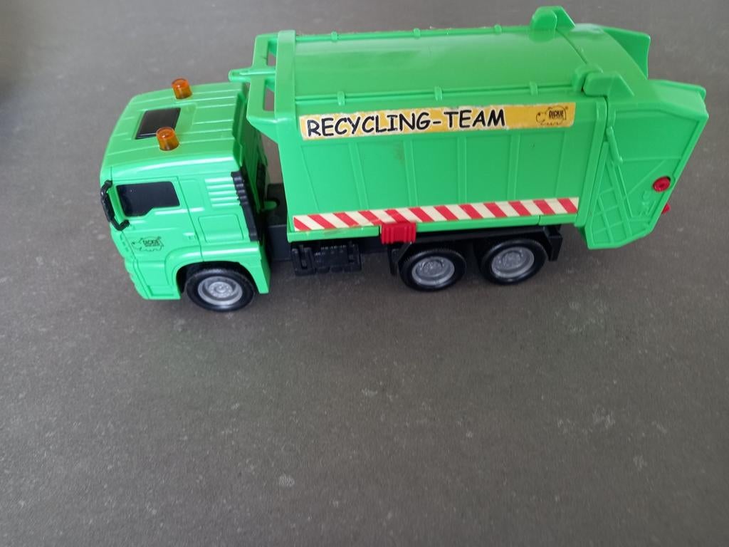 Vuilniswagen, Ophalen, Gebruikt