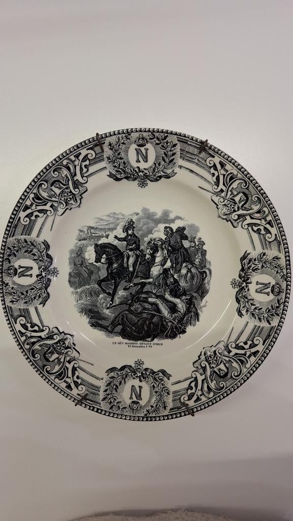 Napoleontisch decoratiebord perfecte staat., Ophalen