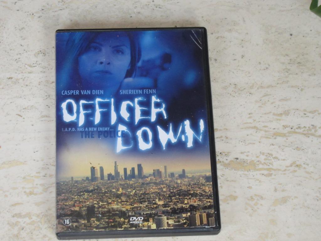Officer Down met Casper Van Dien, Cd's en Dvd's, Dvd's | Actie, Gebruikt, Actiethriller, Vanaf 16 jaar, Ophalen of Verzenden