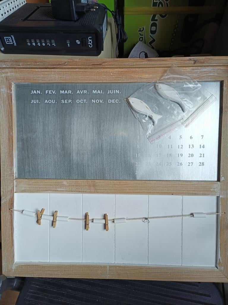 Memo bord in het Frans, Ophalen, Nieuw