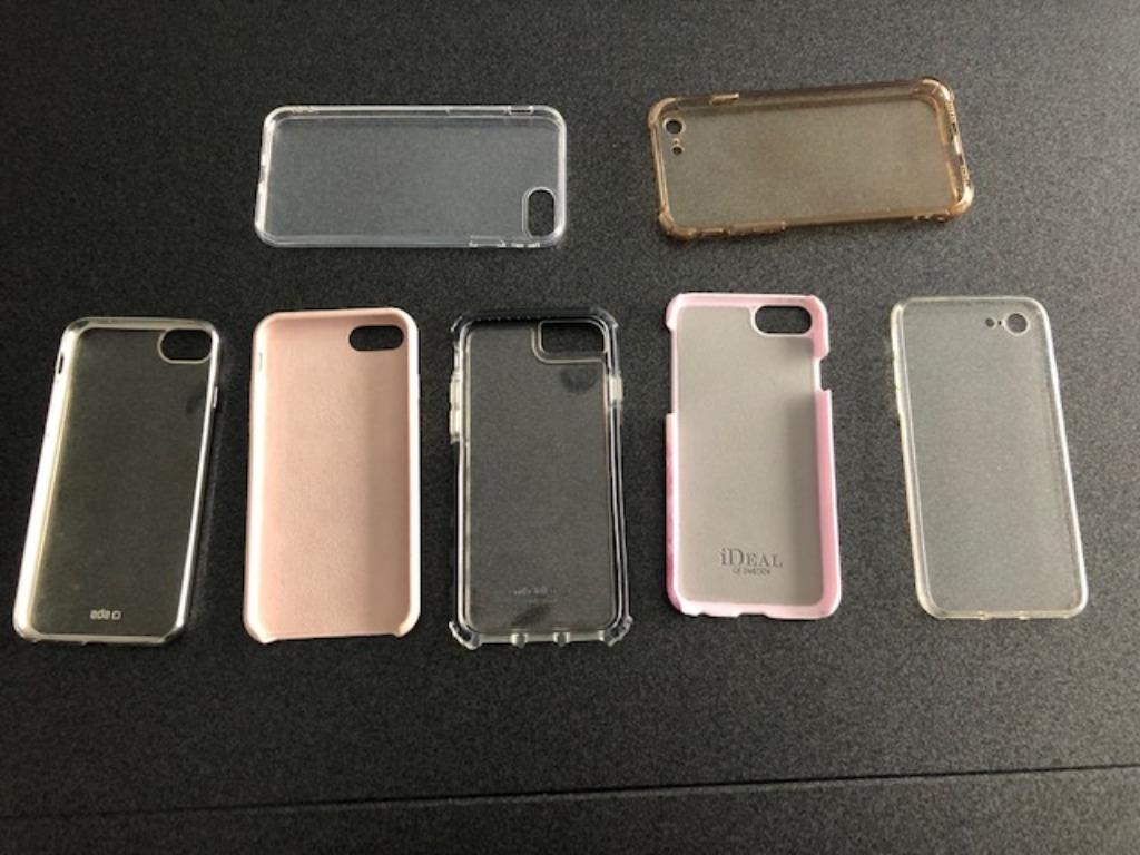 7 x GSM/IPHONE beschermhoesjes, Ophalen, IPhone 6S, Hoesje of Tasje