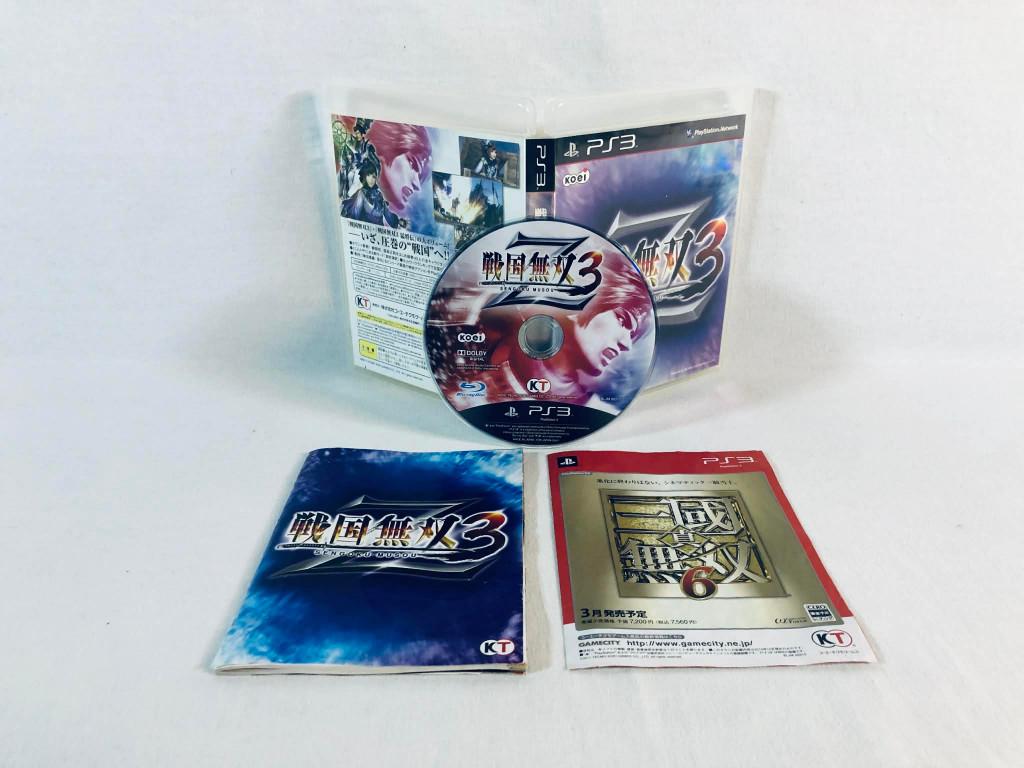 Sengoku Musou 3 Z PS3 JAP Jeu Complet Très bon état, 1 joueur, À partir de 12 ans, Aventure et Action, Utilisé
