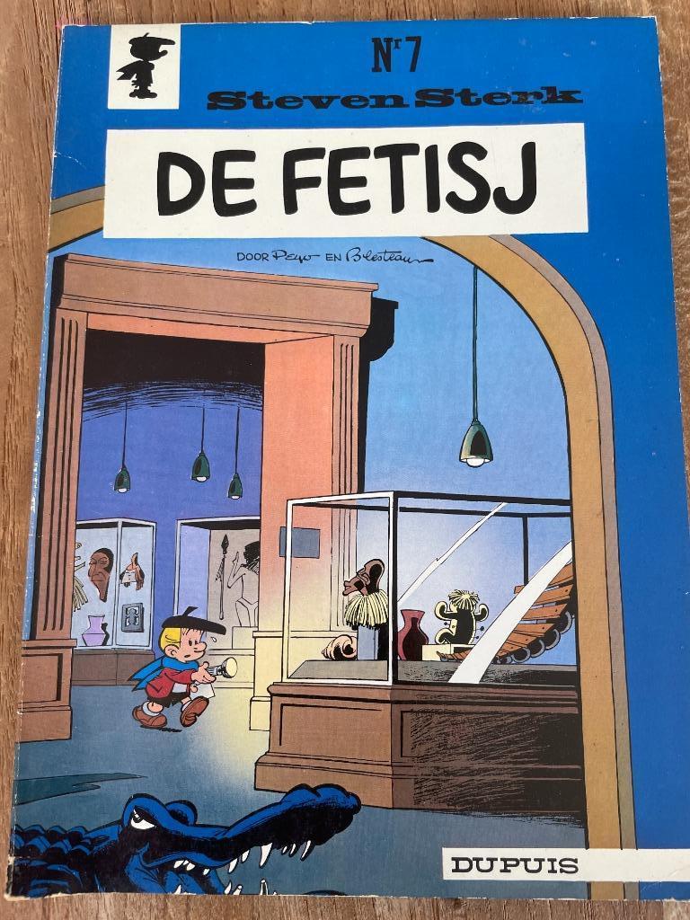 Steven Sterk de fetisj, Boeken, Gelezen, Eén stripboek, Ophalen of Verzenden, Dupuis