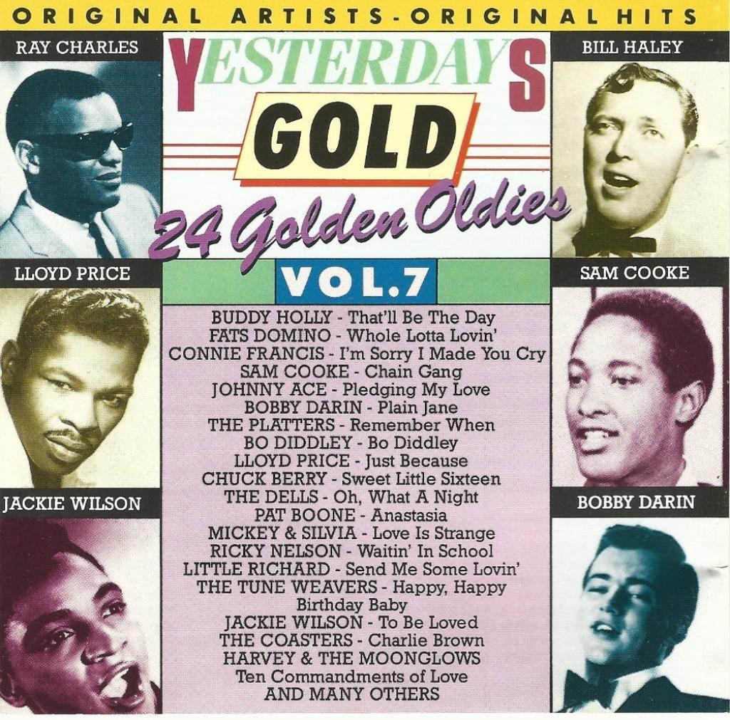 CD * YESTERDAYS GOLD - Vol. 7 - 24 GOLDEN OLDIES, Envoi, Comme neuf