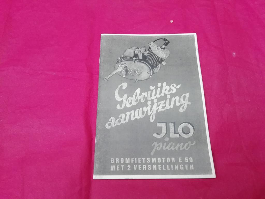 JLO E50 gebruiksaanwijzing, Ophalen of Verzenden, Nieuw, Overige typen
