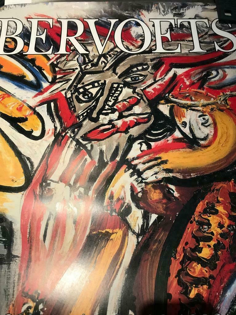 Fred Bervoets poster, Antiek en Kunst, Ophalen of Verzenden