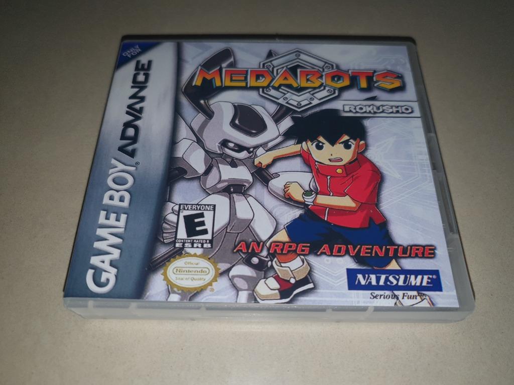 Medabots Rokusho An RPG Adventure GBA Game Case, Verzenden, Zo goed als nieuw