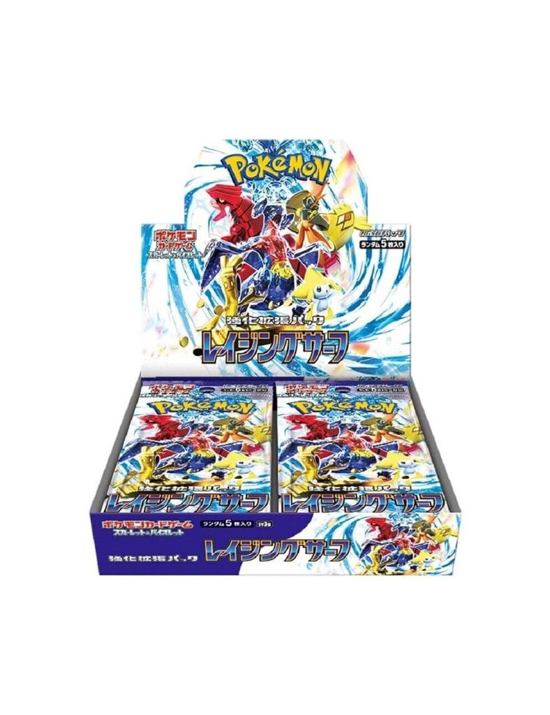 Pokemon Scarlet & Violet Raging Surf Booster Box (Japanese), Ophalen of Verzenden, Nieuw, Boosterbox, Foil