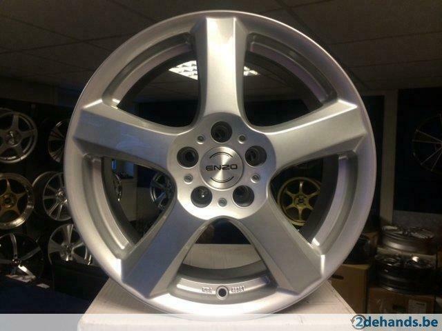 IN STOCK: NIEUWE 15 inch 5x110 Enzo aluminium sportvelgenset, Autos : Pièces & Accessoires, Pneus & Jantes, Enlèvement ou Envoi