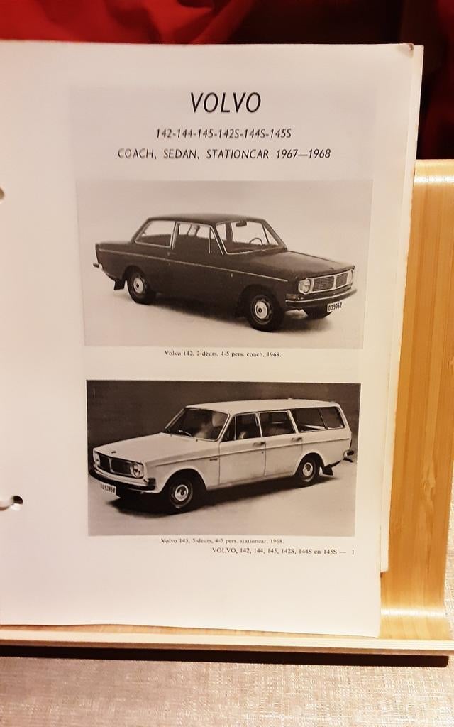Volvo 140 technische fiche, Ophalen of Verzenden