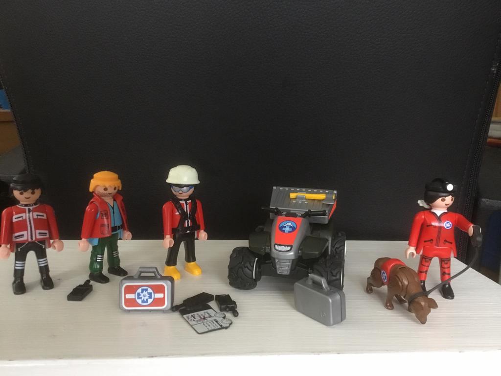 Bergredders met quad en hond (S1/3), Ophalen of Verzenden, Los Playmobil
