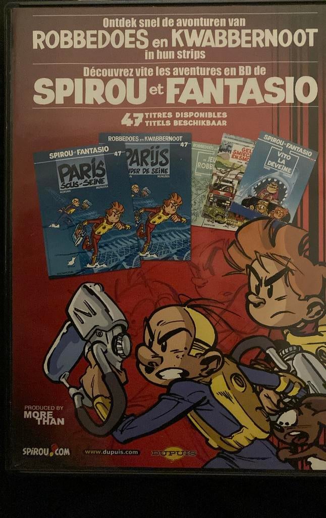 Robbedoes Spirou, Cd's en Dvd's, Ophalen of Verzenden, Zo goed als nieuw