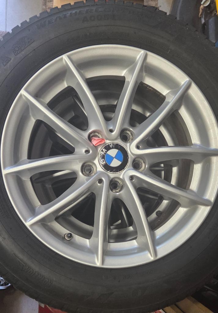 Winterbanden BMW, Auto-onderdelen, Ophalen, Gebruikt, Banden en Velgen, 17 inch