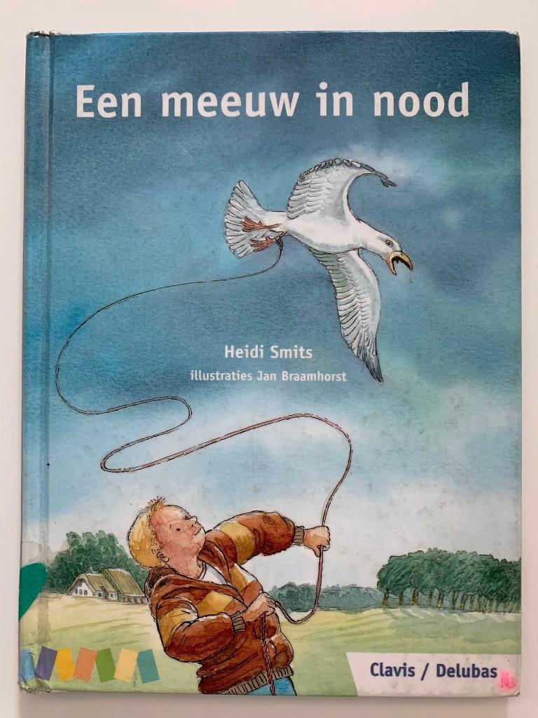 Een meeuw in nood – Heidi Smits * Leesparade AVI 3, Ophalen of Verzenden, Zo goed als nieuw, Fictie algemeen