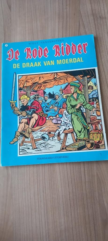 De Rode Ridder. Album nr 9. De Draak van Moerdal, Gelezen, Willy Vandersteen, Eén stripboek, Ophalen of Verzenden
