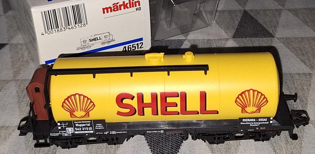 Märklin HO 46512 ketelwagen "Shell" van de DR, Enlèvement ou Envoi, Comme neuf, Wagon, Märklin
