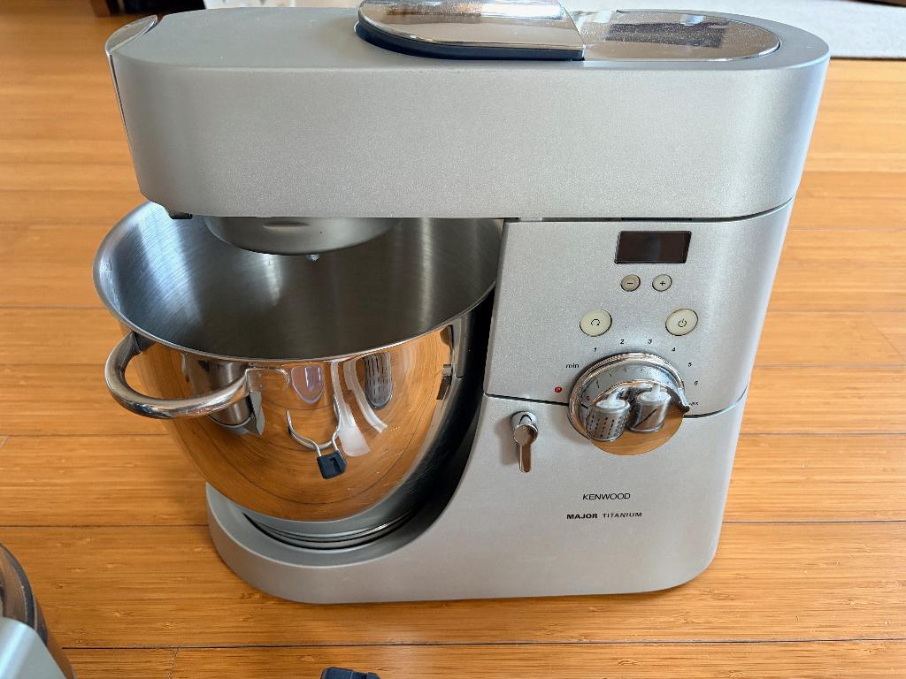 Kenwood Major Titanium, Electroménager, Résiste au lave-vaisselle, Enlèvement, Utilisé, 4 litres ou plus