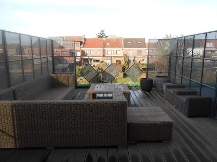 Schutting van dakterras.. kan ook gebruikt worden in tuin, Ophalen of Verzenden, Gebruikt