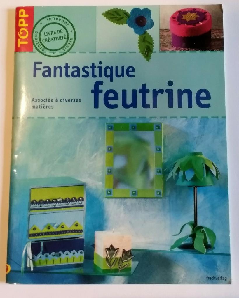 Livre - Fantastique feutrine, Enlèvement ou Envoi, Convient aux enfants, Comme neuf, Scrapbooking et Bricolage