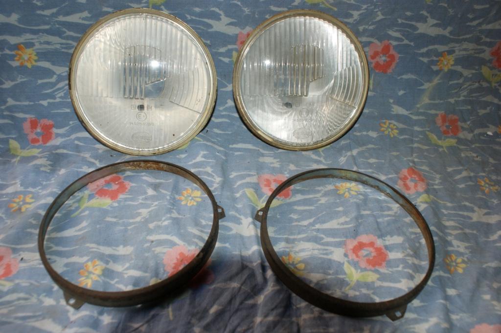 Hella koplampen diameter 18 cm, Verzenden, Gebruikt, Ford