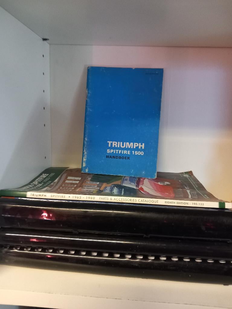 Triumph spitfire catalogus, Ophalen