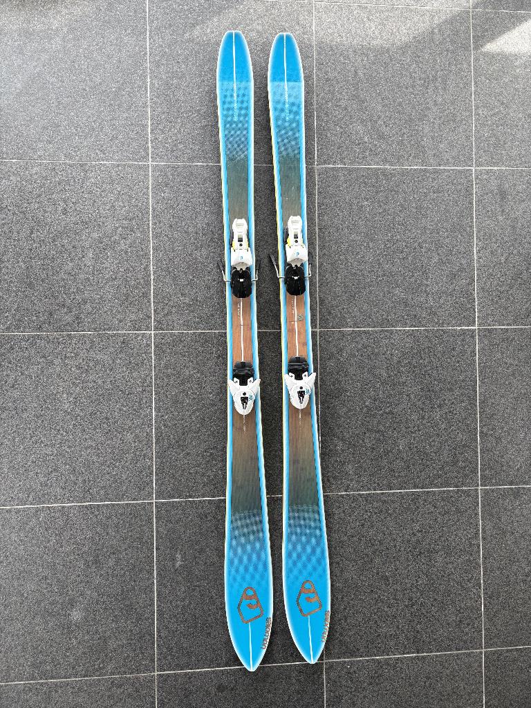 SALOMON BBR V SHAPE SKI's  186 X 8,9 cm, Sport en Fitness, Skiën en Langlaufen, Ophalen, Salomon, 180 cm of meer, Gebruikt