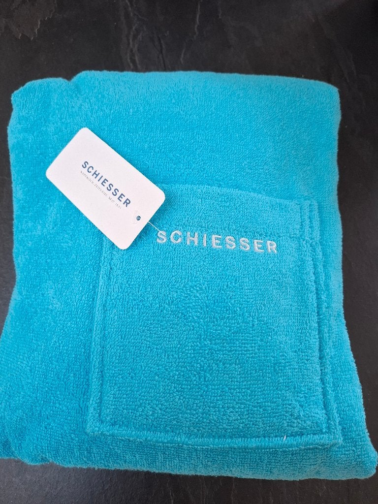 Saunakilt voor dames (Schiesser), Ophalen, Overige typen, Schiesser, Blauw
