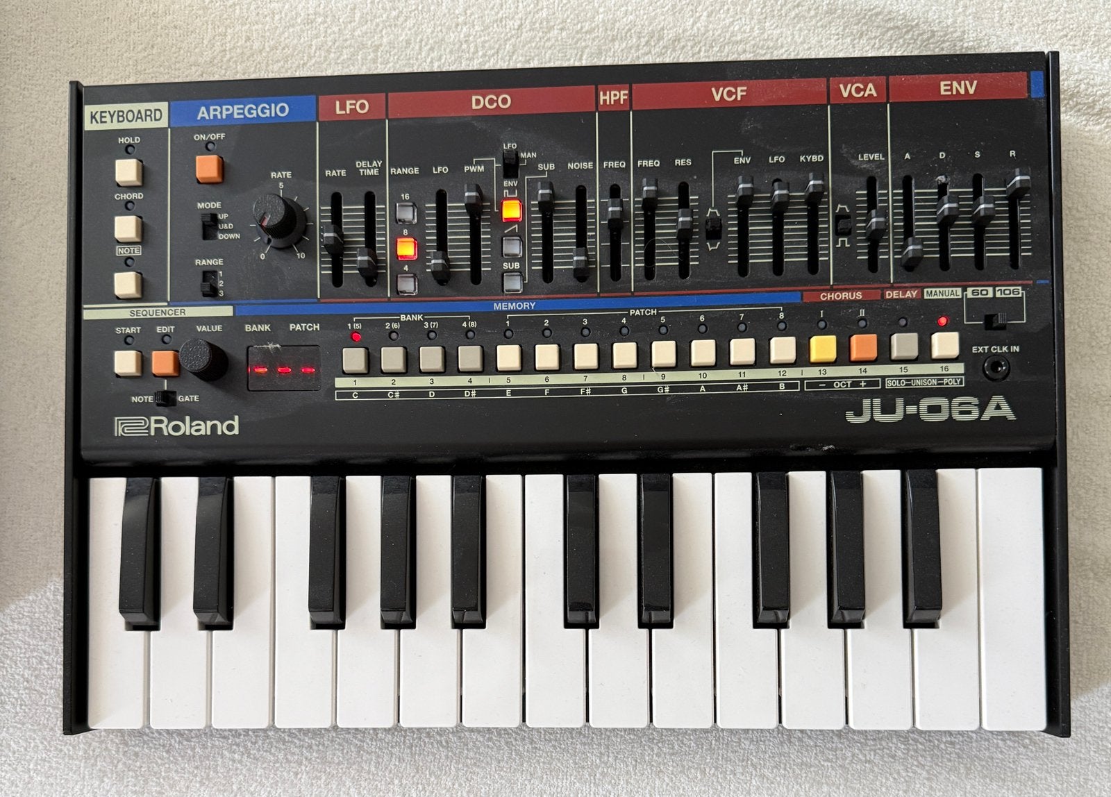 Roland Ju-06A + K-25m, Musique & Instruments, Enlèvement, Comme neuf, Roland
