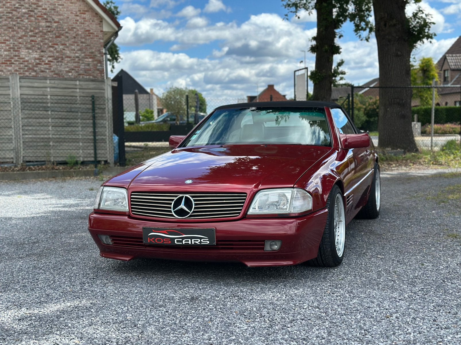Mercedes 320SL R129/Limited Demost Wagen/Cabriolet/1993, Automaat, 4 zetels, Achterwielaandrijving, Beige