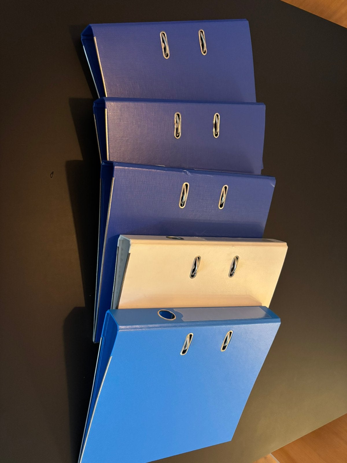Ringmappen A4 - 5 stuks, Ophalen, Zo goed als nieuw