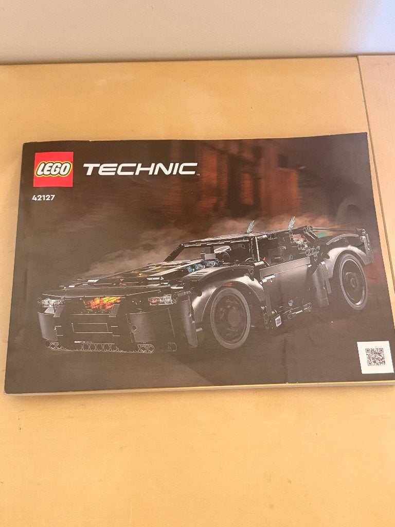 42127 LEGO Technic The Batman Batmobile handleiding, Gebruikt, Lego, Overige typen, Ophalen of Verzenden
