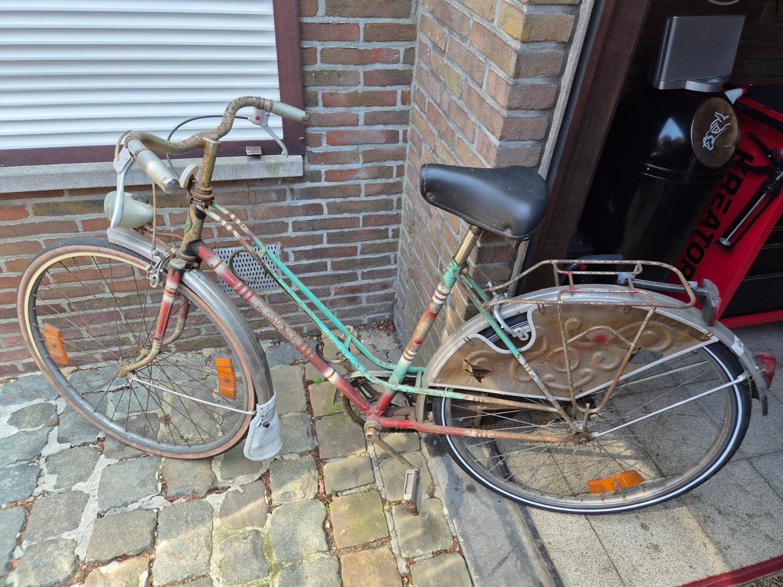 Fiets, Ophalen