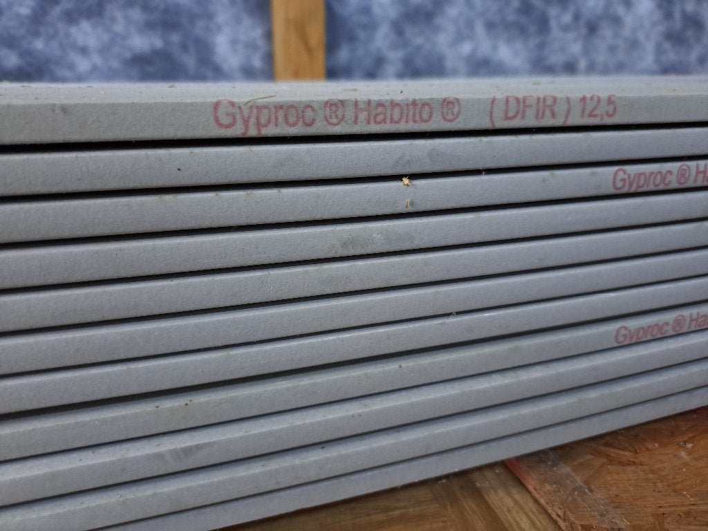 11 Habito gyproc platen, Doe-het-zelf en Bouw, Platen en Panelen, Ophalen, Nieuw, Minder dan 20 mm
