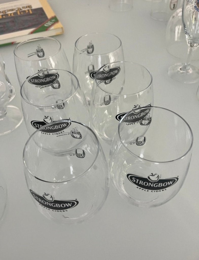 Strongbow glazen 33cl, Enlèvement ou Envoi, Neuf, Verre à bière