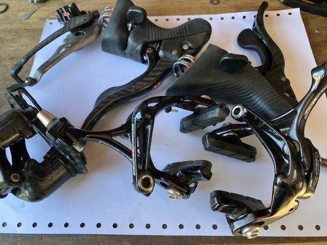 fietsonderdelen, Fietsen en Brommers, Ophalen, Gebruikt, Campagnolo, Racefiets