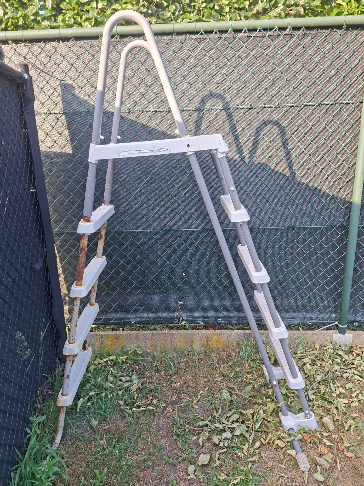Zwembadladder Intex, Tuin en Terras, Ophalen, Gebruikt, Ladder