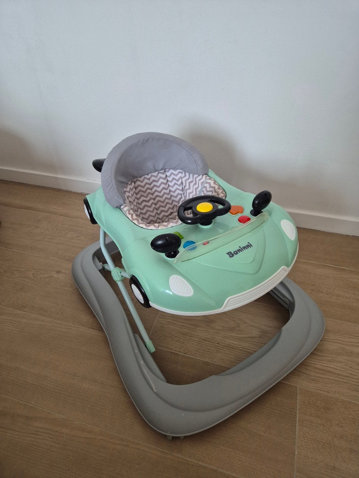 loopwagentje Baninni, Ophalen