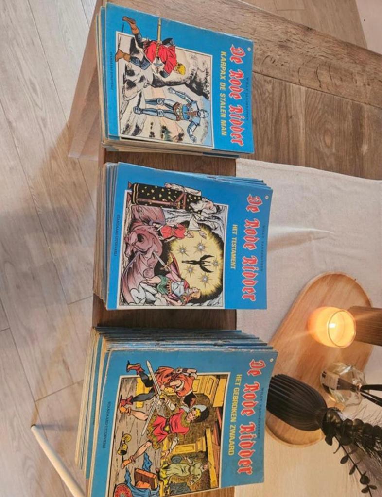 Complete collectie rode ridder, Boeken, Ophalen