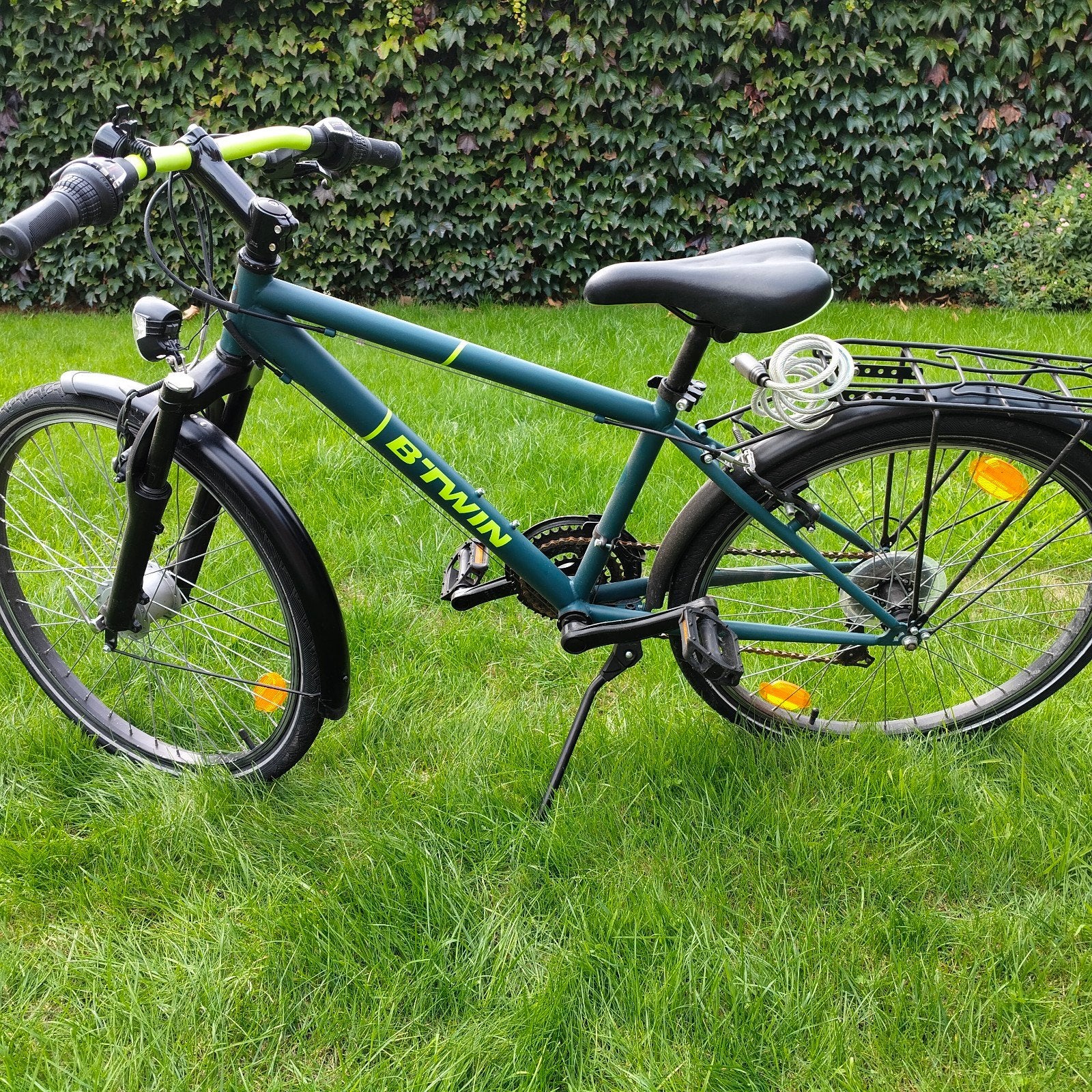 Btwin mountainbike, Gebruikt, Velgrem, Bovenstuur, Ophalen