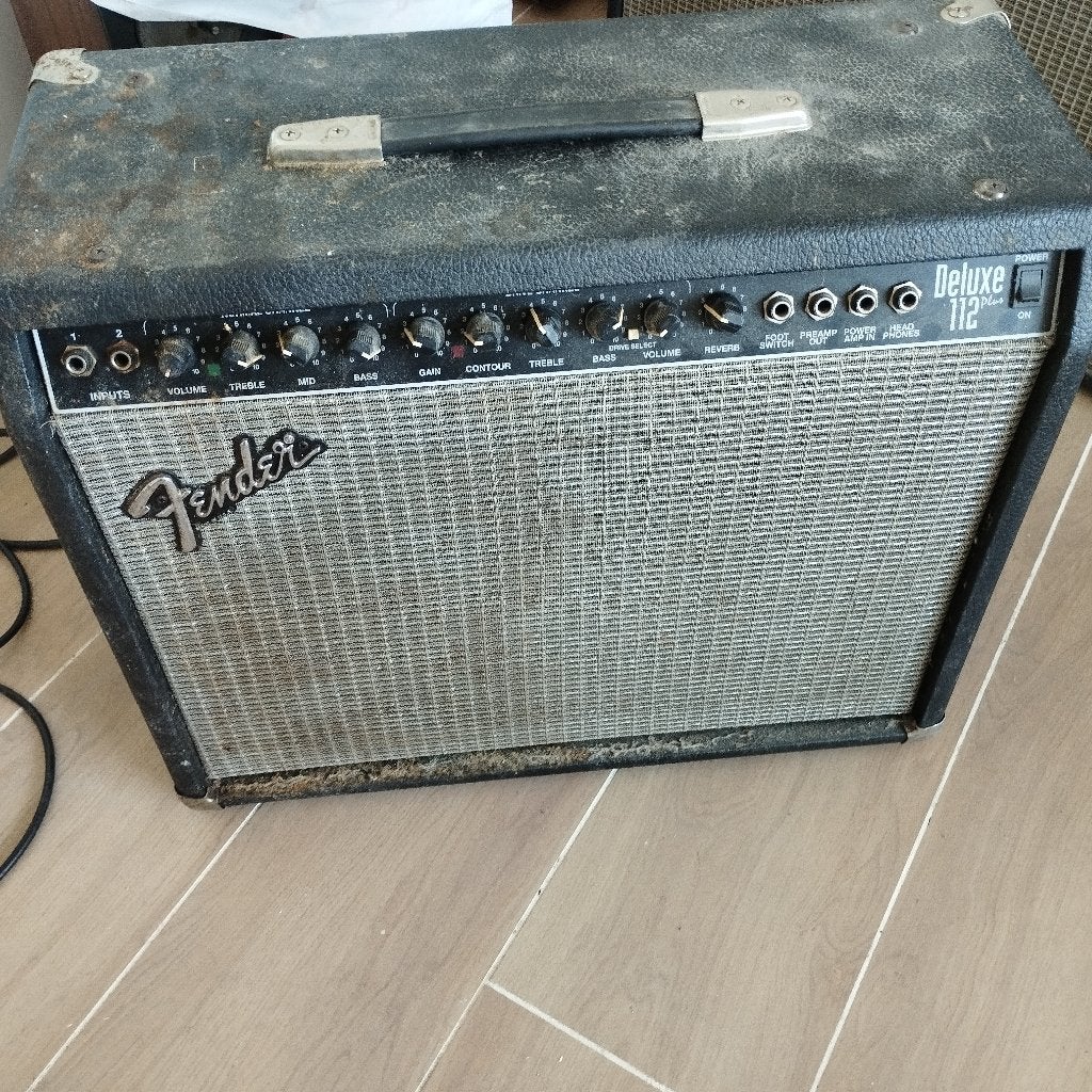 Fender Deluxe 112 Plus Combo (94W RMS) Made in USA, Musique & Instruments, Enlèvement, Utilisé, Guitare, 50 à 100 watts