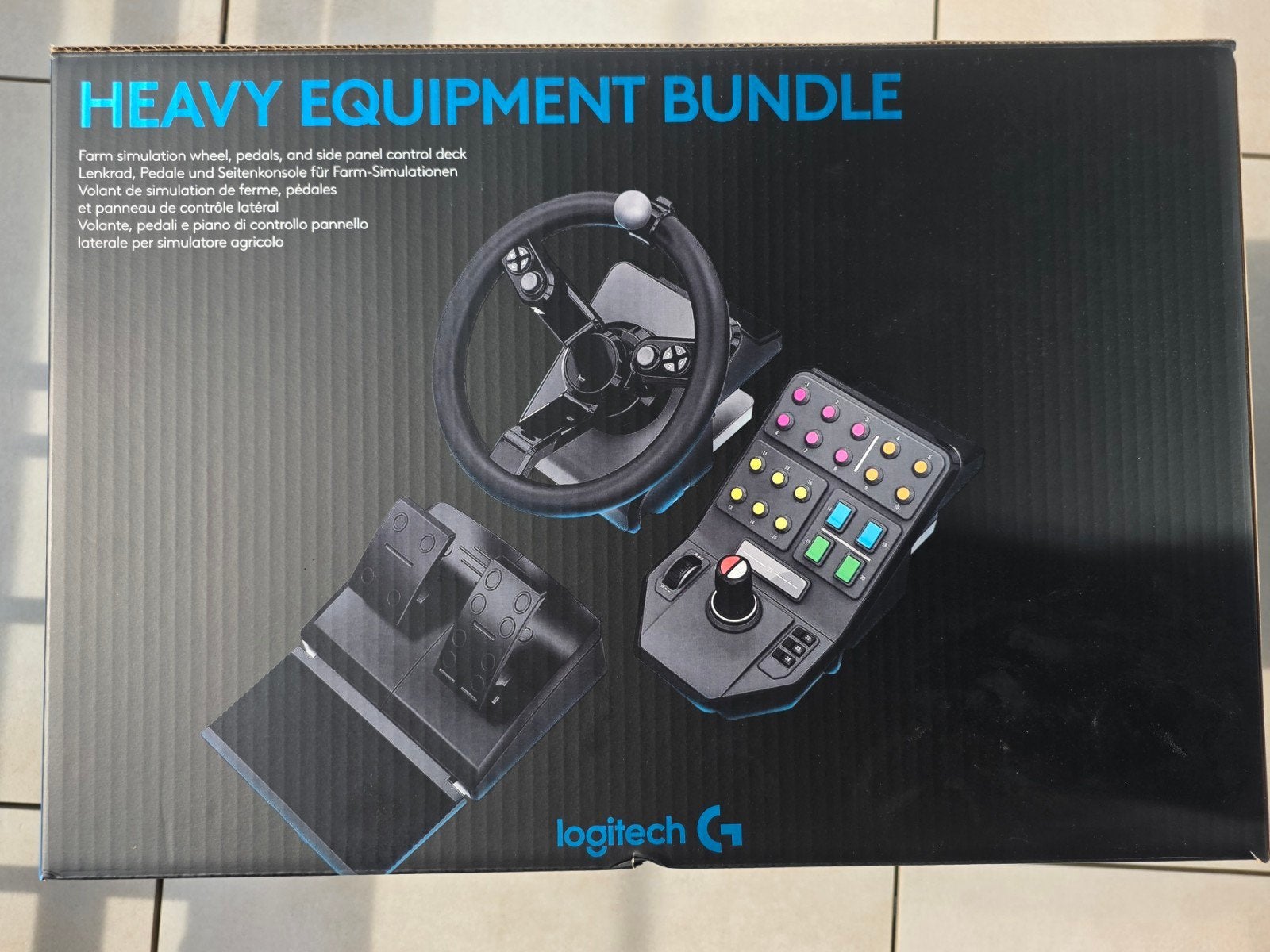 Ensemble d'équipement Logitech G Saitek Farming Simulator, Enlèvement, Neuf
