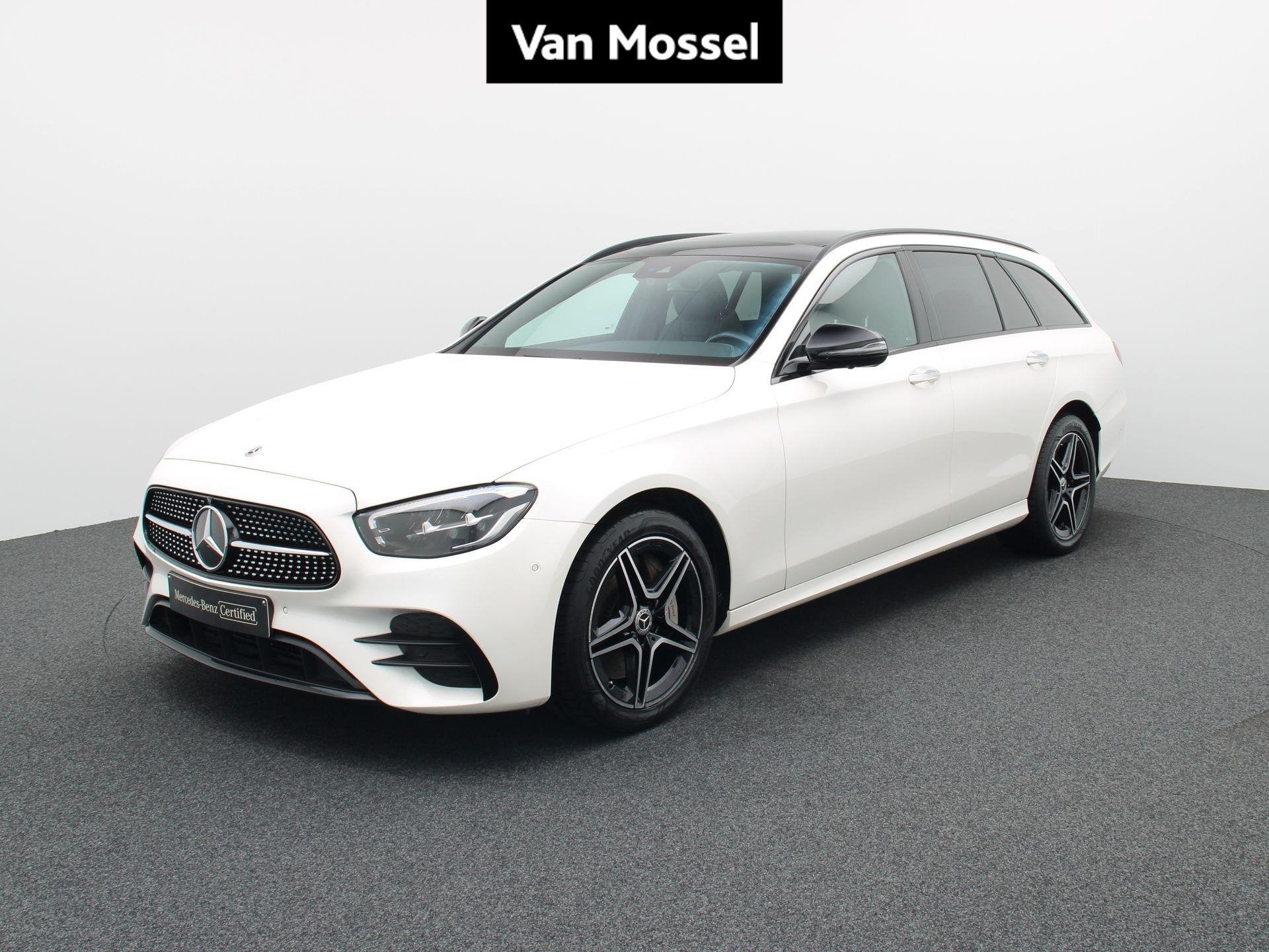 Mercedes-Benz E-Klasse 300 e Estate AMG LINE + LEDER + PANO, Autos, Cuir, Entreprise, Noir, 5 portes
