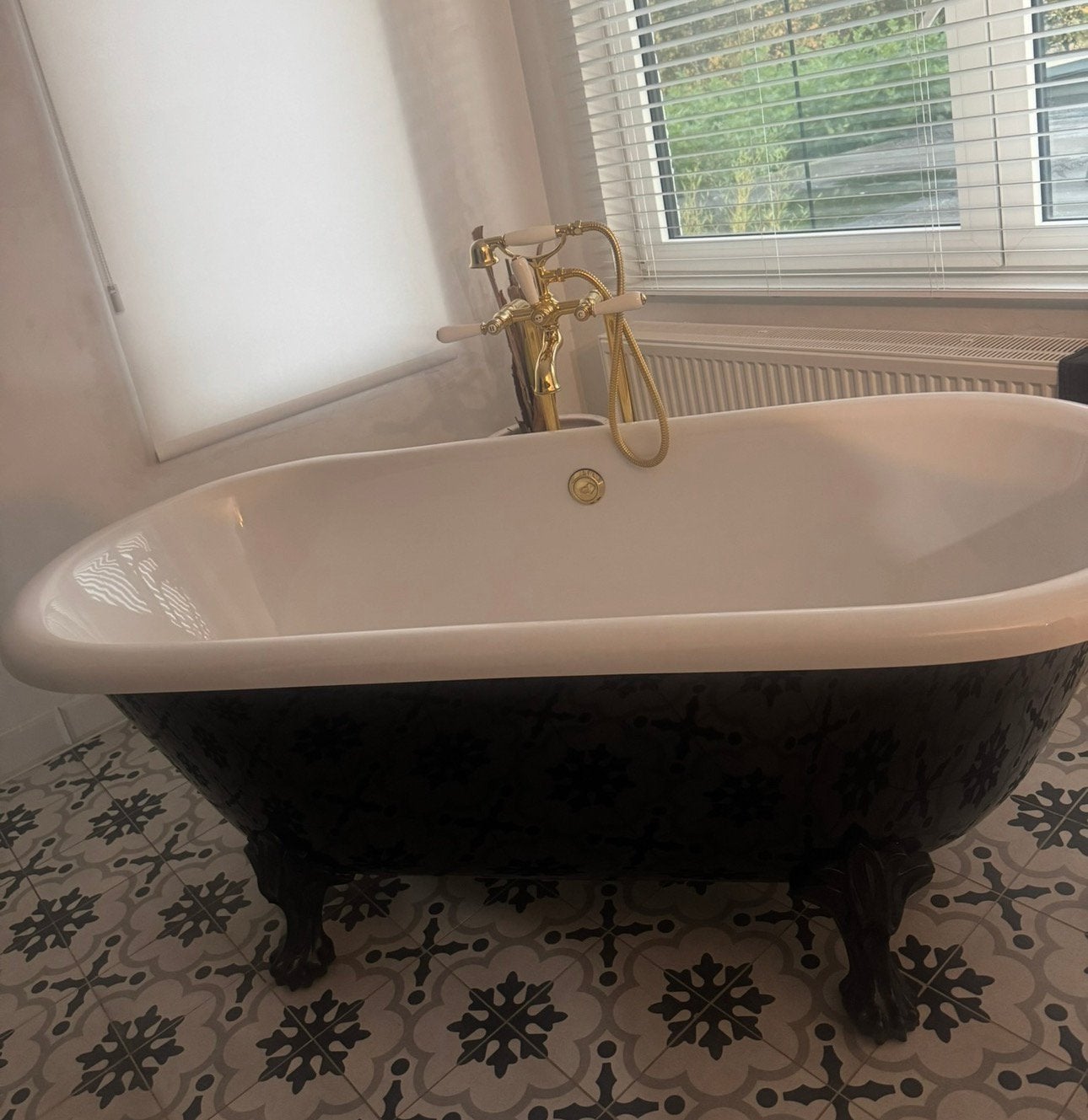 Bad + kraanwerk / douche kraanwerk / wastafel + kraanwerk, Ophalen, Gebruikt, Met bad