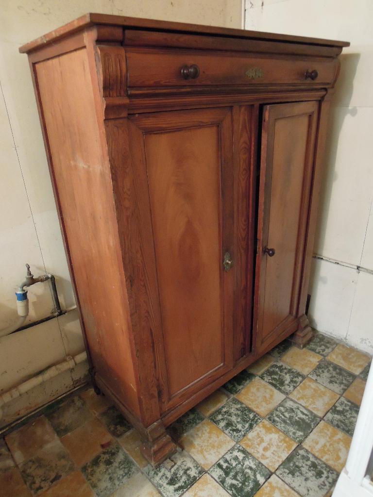 Antieken kast, Antiquités & Art, Antiquités | Meubles | Armoires, Enlèvement