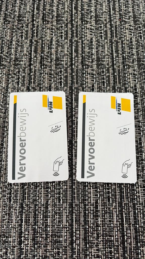 2 x 10 RittenKaart DeLijn, Enlèvement ou Envoi, Neuf