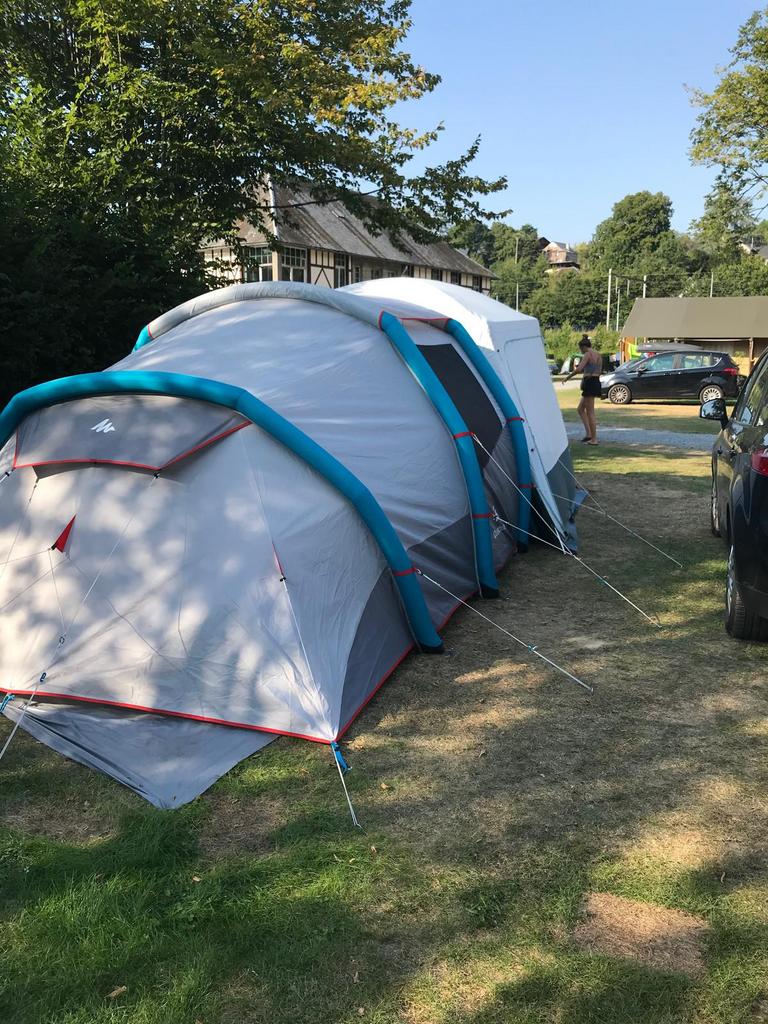 Quecha air seconds 4.1, Caravans en Kamperen, Tenten, Ophalen, Zo goed als nieuw